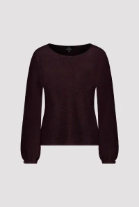 Left knit jumper