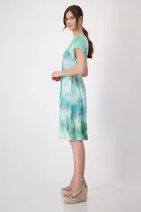 Dress with batik pattern