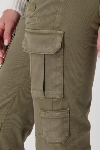 Cargo trousers with patch