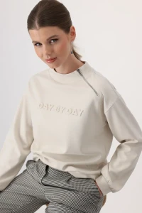 Sweatshirt mit 3D Schrift