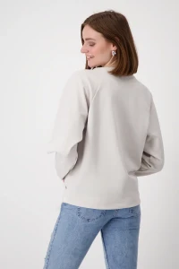 Sweatshirt with decorative script