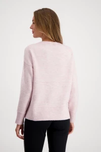 Fleecy knitted jumper 