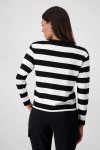 Striped sweatshirt