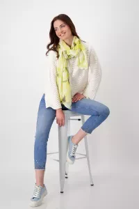 Light floral scarf