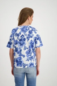 T Shirt mit Blumen