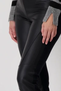 Leggings with material mix