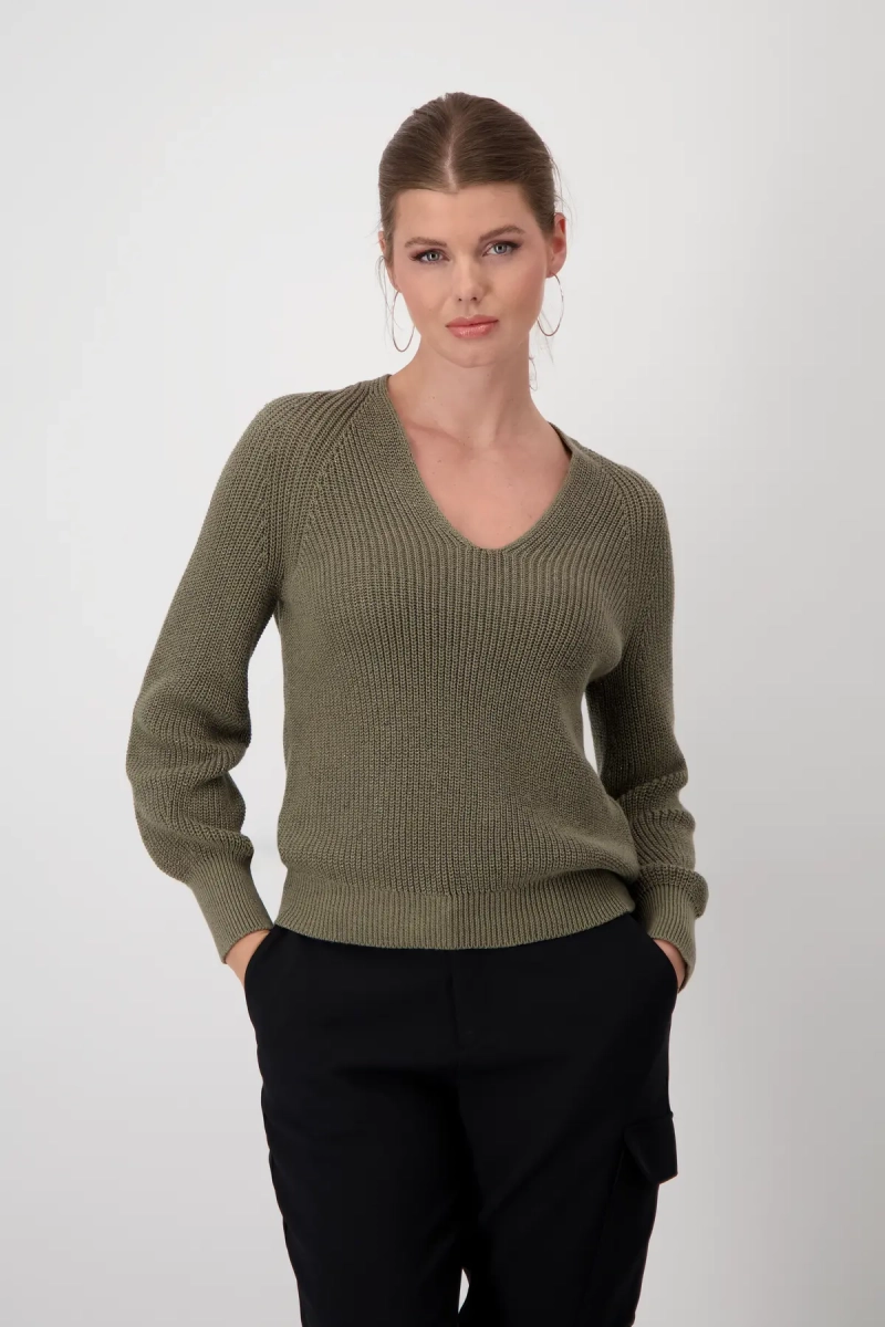 Monari Strickpullover mit Lurex