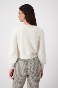 Fleecy cardigan