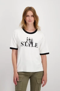 T Shirt mit Frauen Print