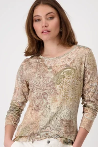 Paisley-pattern shirt