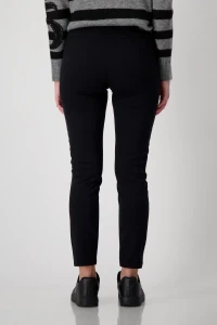 Leggings with material mix