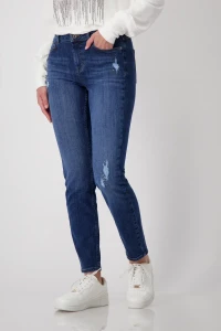 Destroyed Jeans mit Strass 