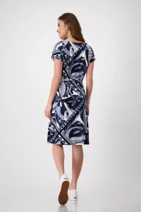 Dress with ornamental pattern