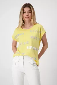 Shirt with decorative script