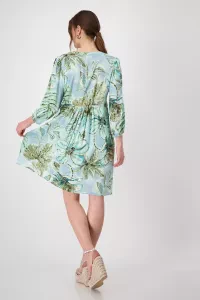 Dress with floral pattern