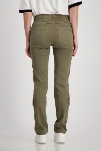 Cargo trousers with patch