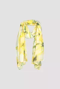 Light floral scarf