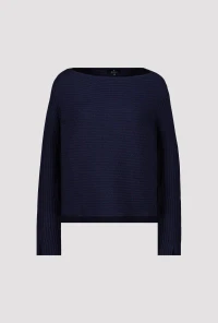 Gerippter Pullover