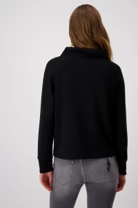 Sweatshirt with embellished pockets