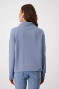 Sweatshirt with embellished pockets