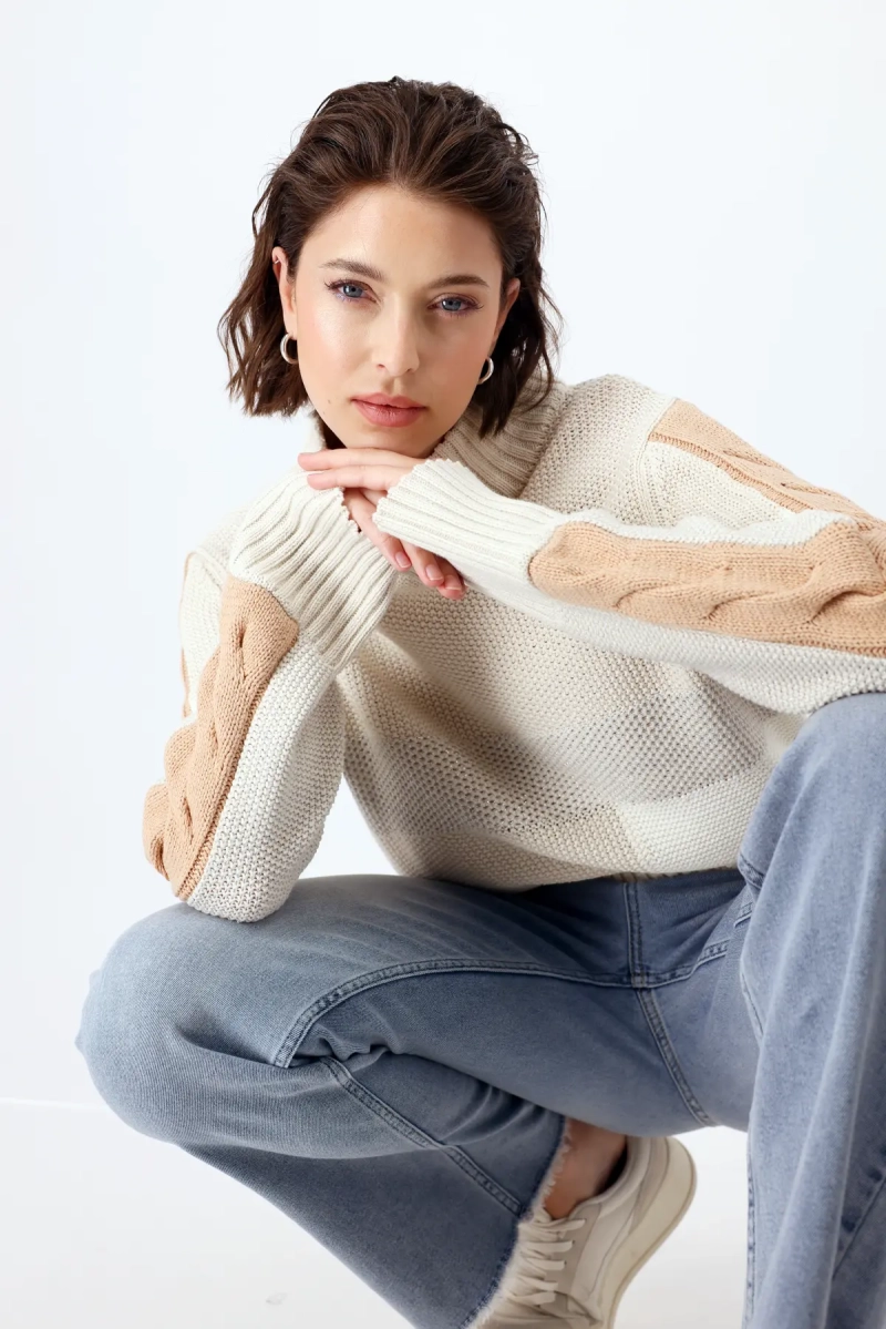 Monari Pullover Colorblocking