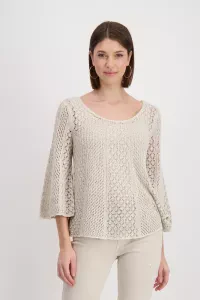 Jumper with wide sleeves