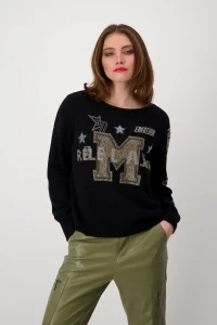 Pullover mit Strass