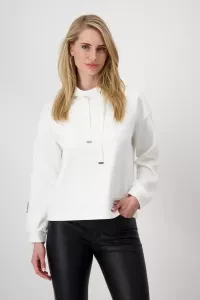 Stand-up collar sweatshirt