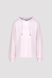 Stand-up collar sweatshirt