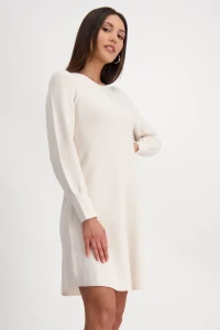 Purl knit dress