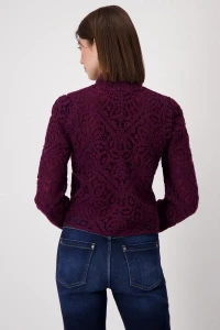 Jumper with Cornelly crochet pattern