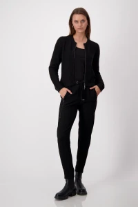 Glitzernde Bouclé-Jacke