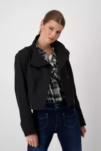 Short trench jacket