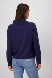 Sweatshirt with embellished pockets