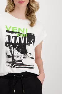 Woman print t-shirt