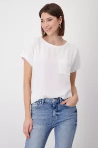 Blouse shirt with pocket