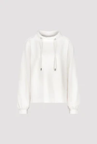 Stand-up collar sweatshirt