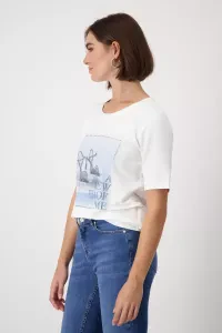 Shirt with high heels print