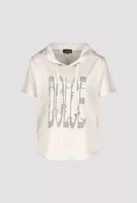 Blusenshirt mit Strass Schrift