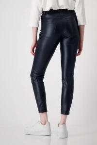 Leather look trousers 