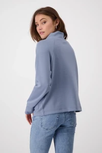 Sweatshirt with embellished pockets