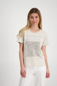 T Shirt mit Strass Steine