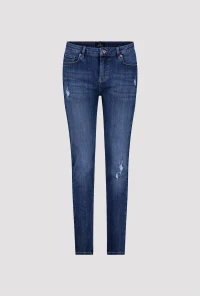 Destroyed Jeans mit Strass 