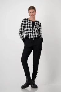 Houndstooth cardigan