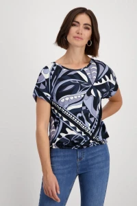 T-shirt with an ornamental pattern