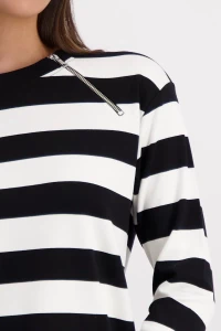 Striped sweatshirt