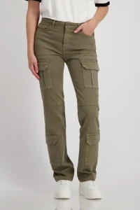 Cargo trousers with patch