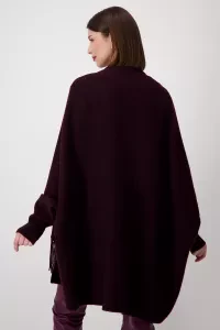 Cape with scarf collar 