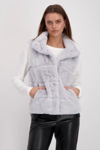 Fleecy gilet