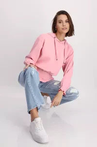 Smocked sweatshirt